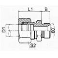 BSPP, 60 Deg Cone Seat x Metric